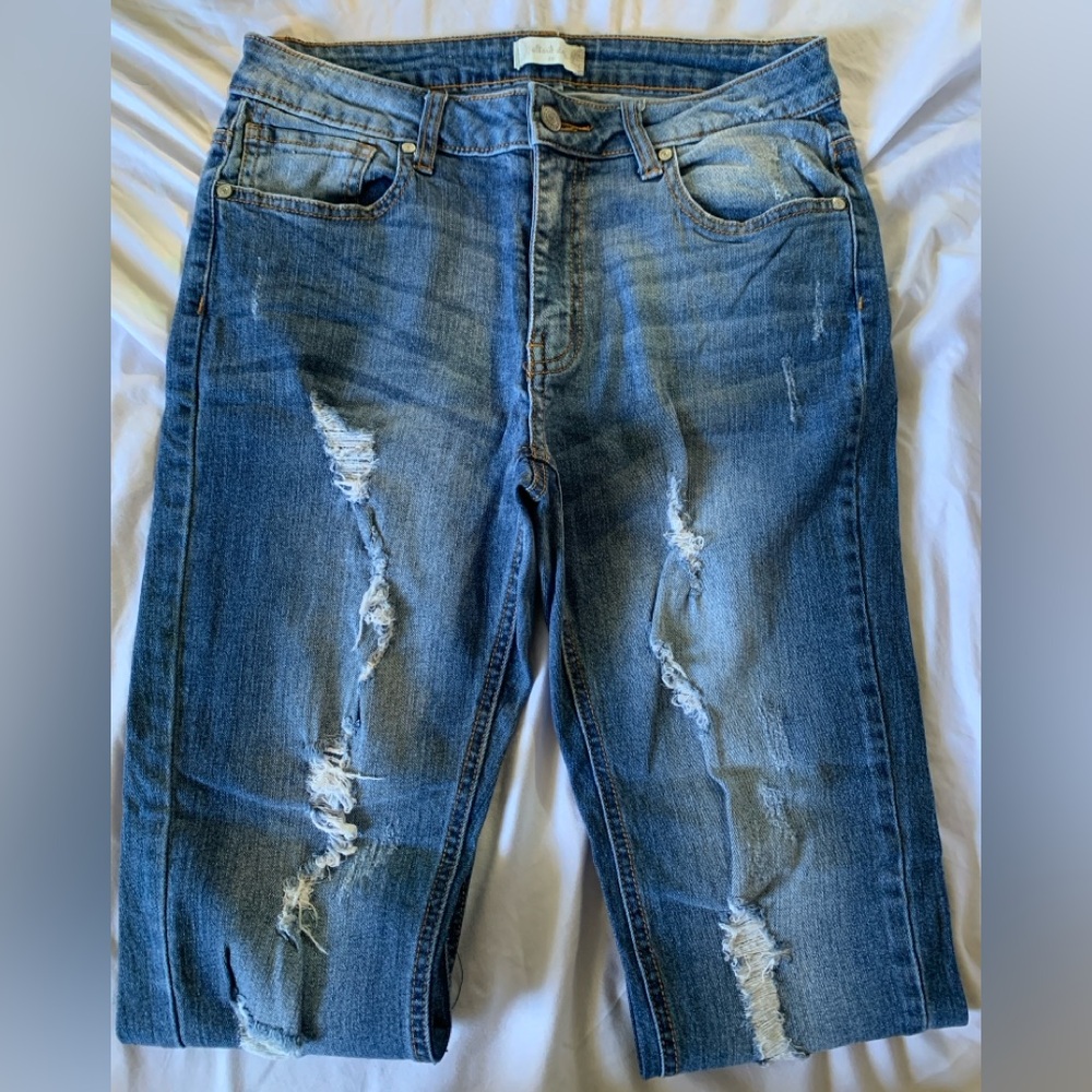 Altar’d State Distressed Blue Women's Jeans